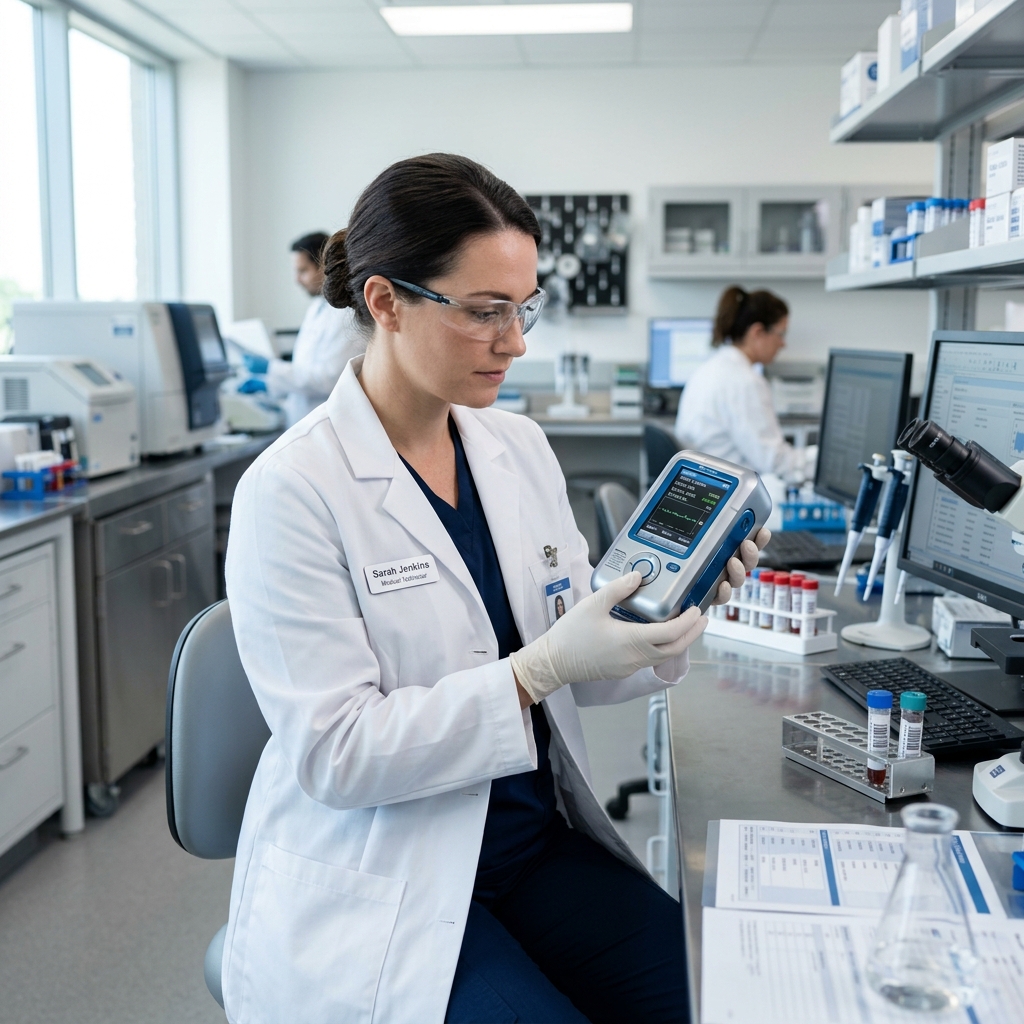 Medical equipment testing lab